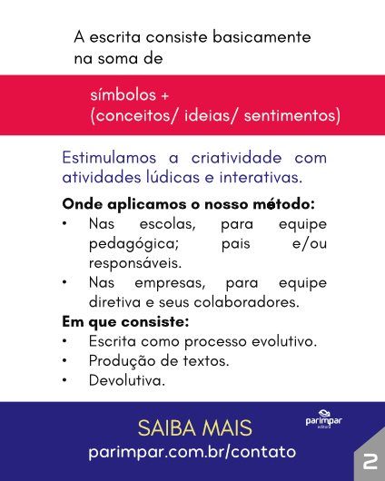 curso no coração da escrita